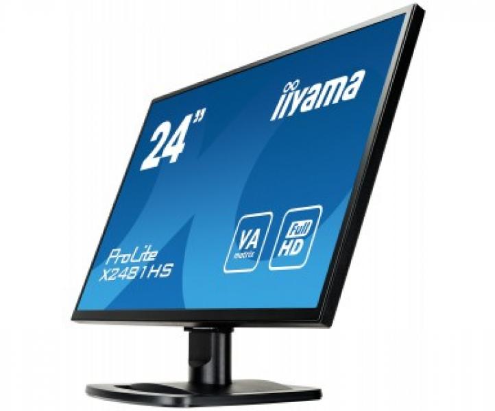 Bekijk afbeelding 2 van Iiyama 23,6inch 60cm, FHD TFT LED, VGA/DVI/HDMI